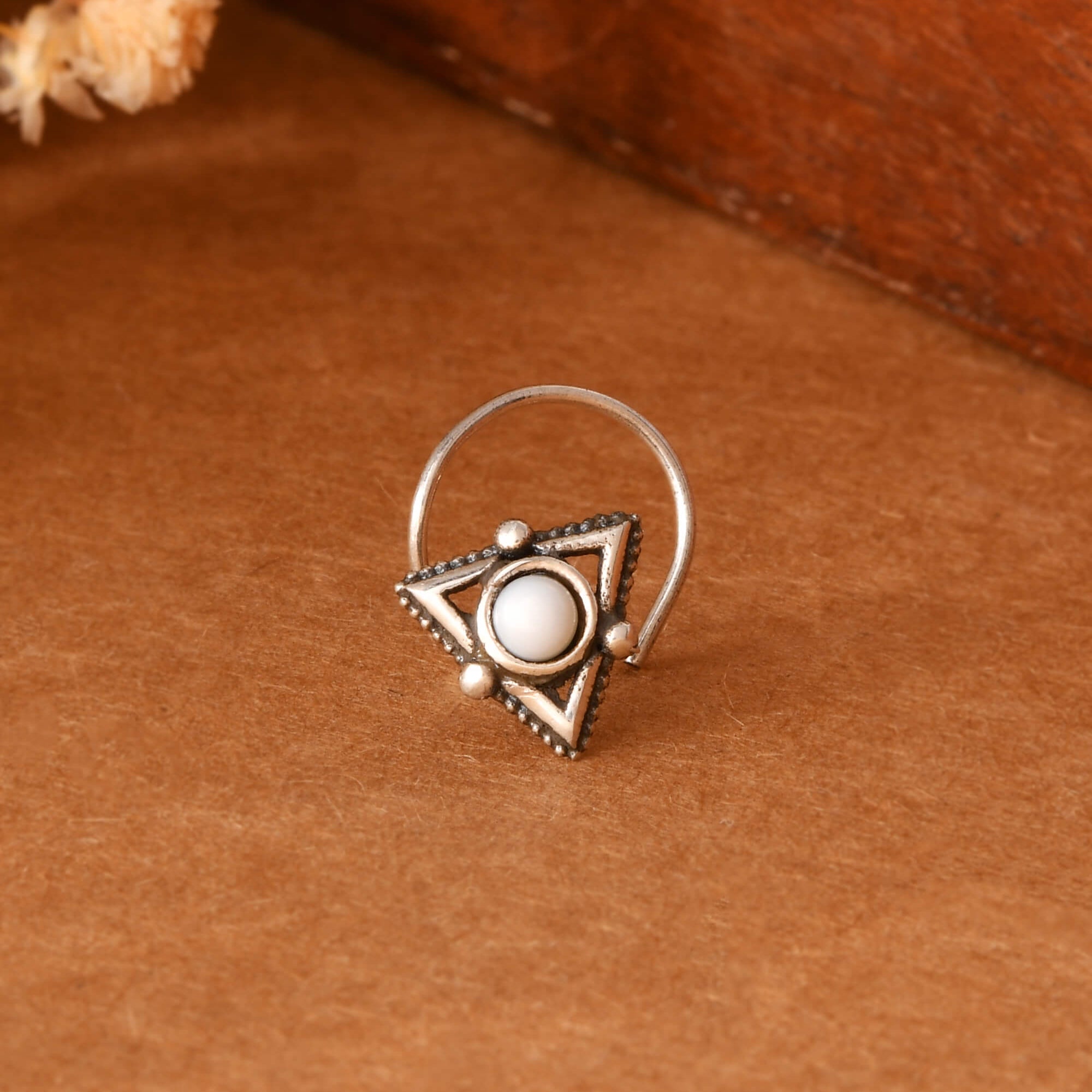 Trikon Silver Nath - 925 Silver Jewellery Meera Jaipur