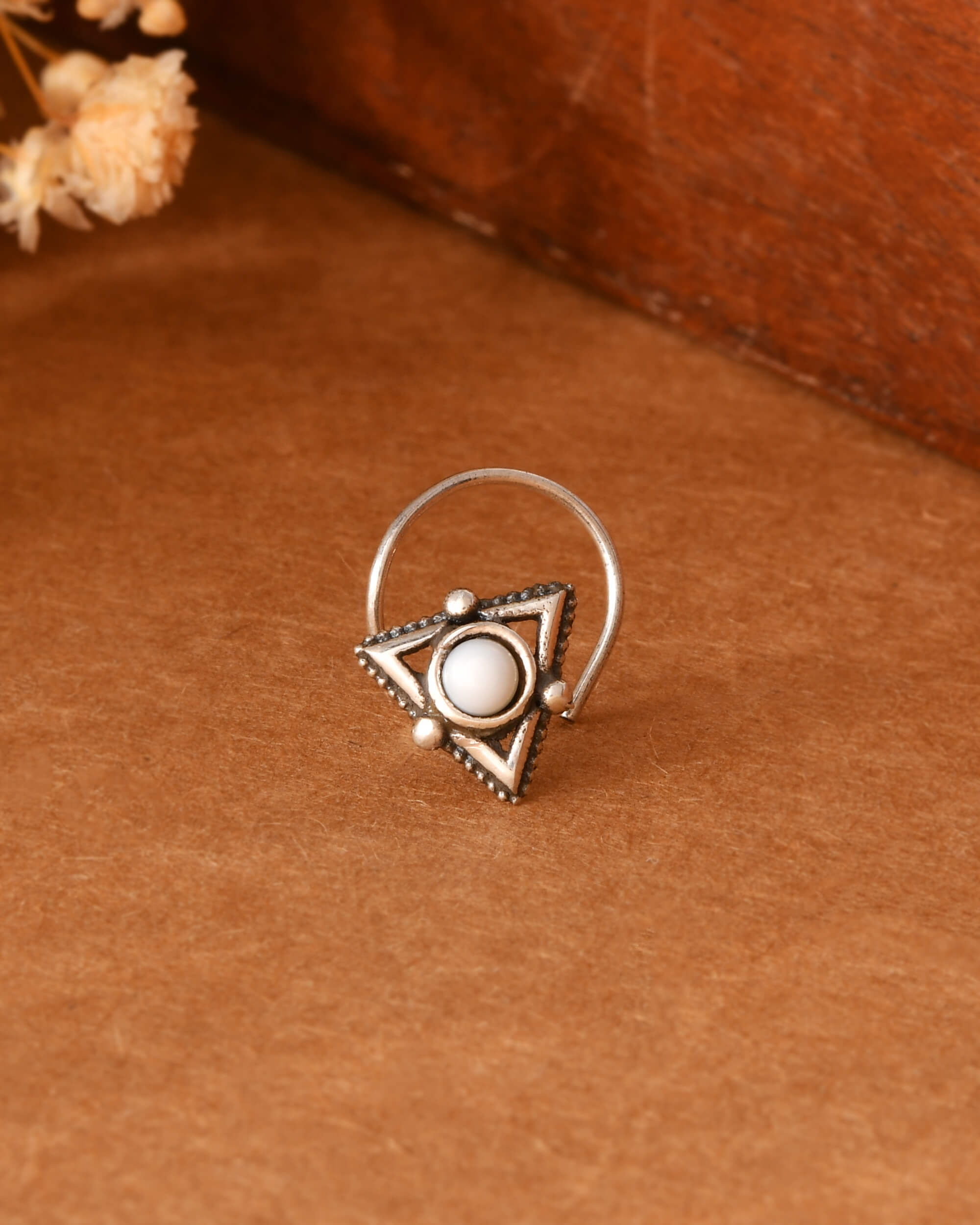 Trikon Silver Nath - 925 Silver Jewellery Meera Jaipur