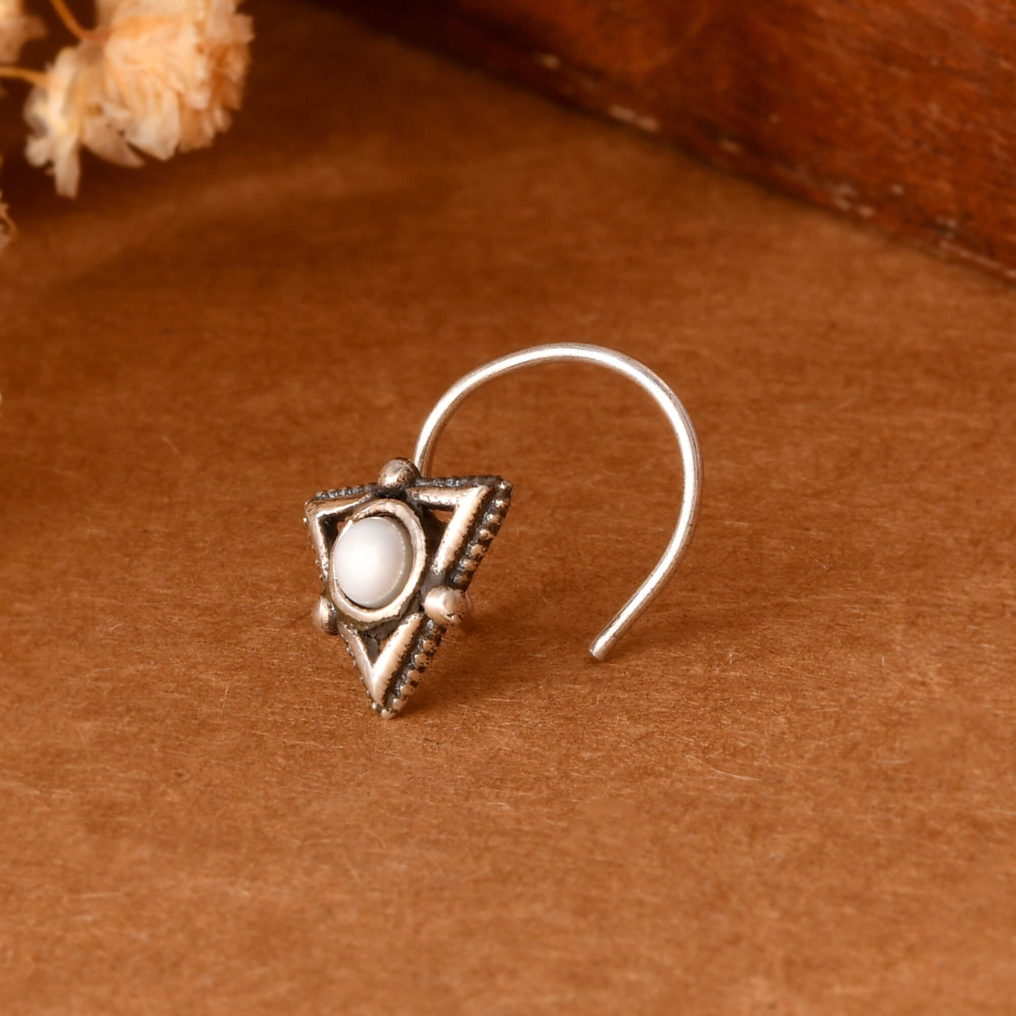 Trikon Silver Nath - 925 Silver Jewellery Meera Jaipur