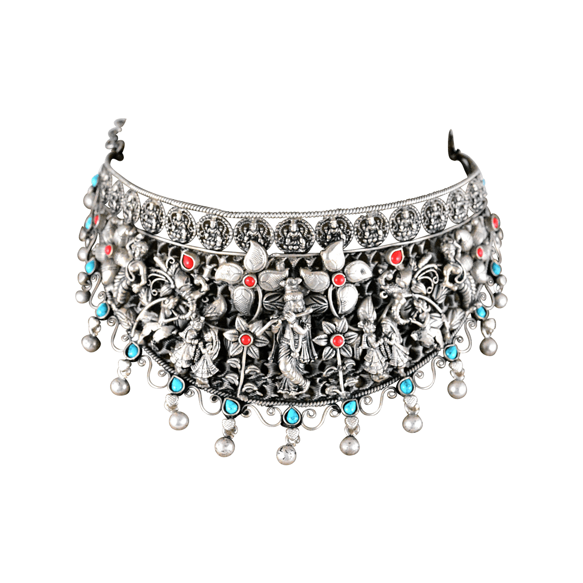 Raas Choker - 925 Silver Jewellery Meera Jaipur