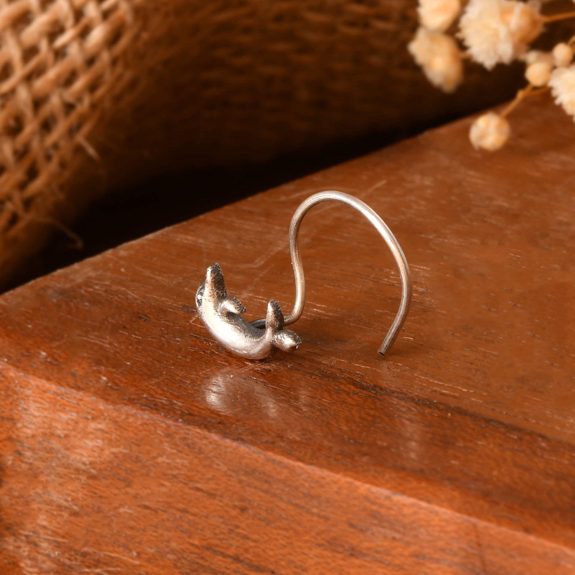 Matsya Silver Nath - 925 Silver Jewellery Meera Jaipur