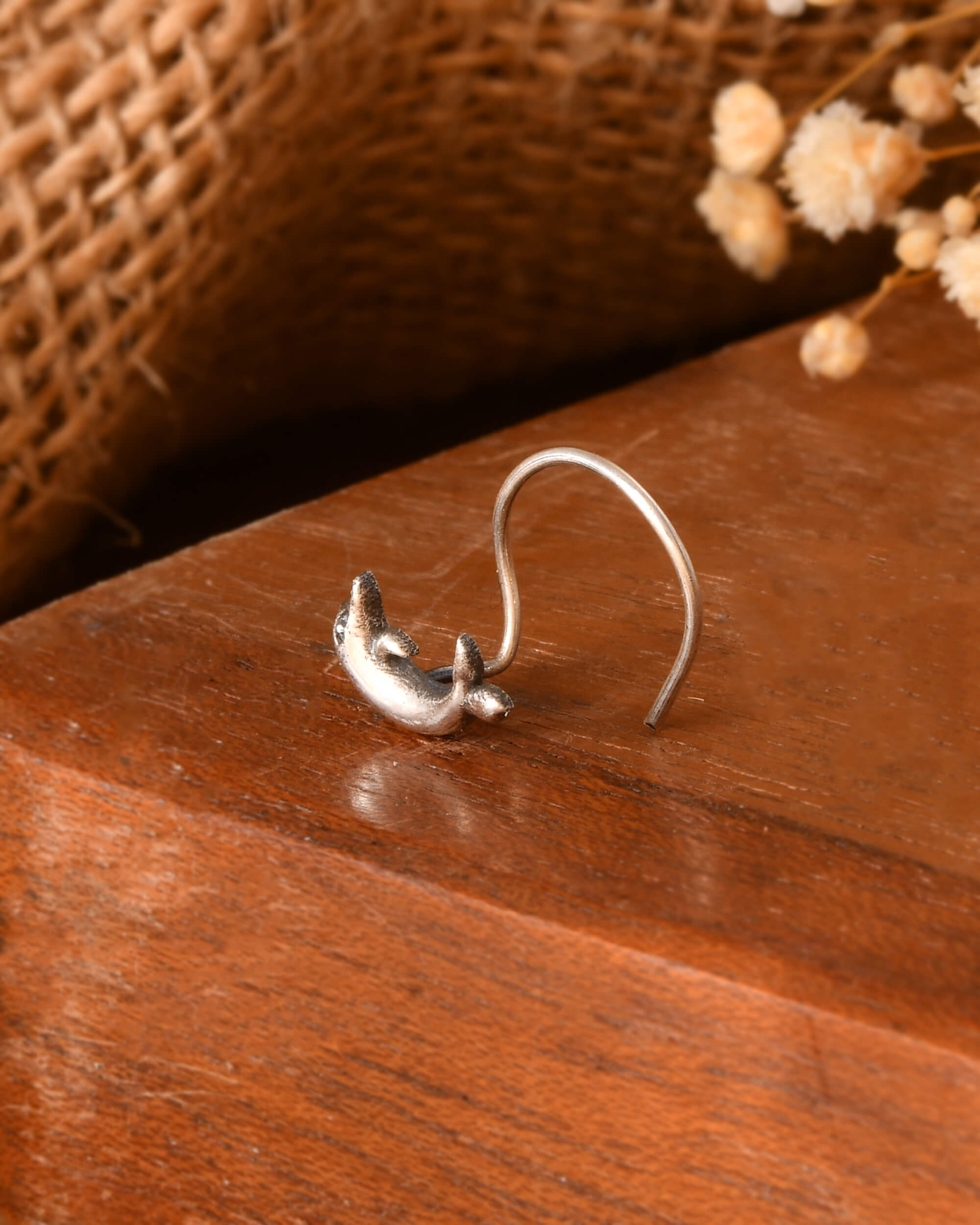 Matsya Silver Nath - 925 Silver Jewellery Meera Jaipur