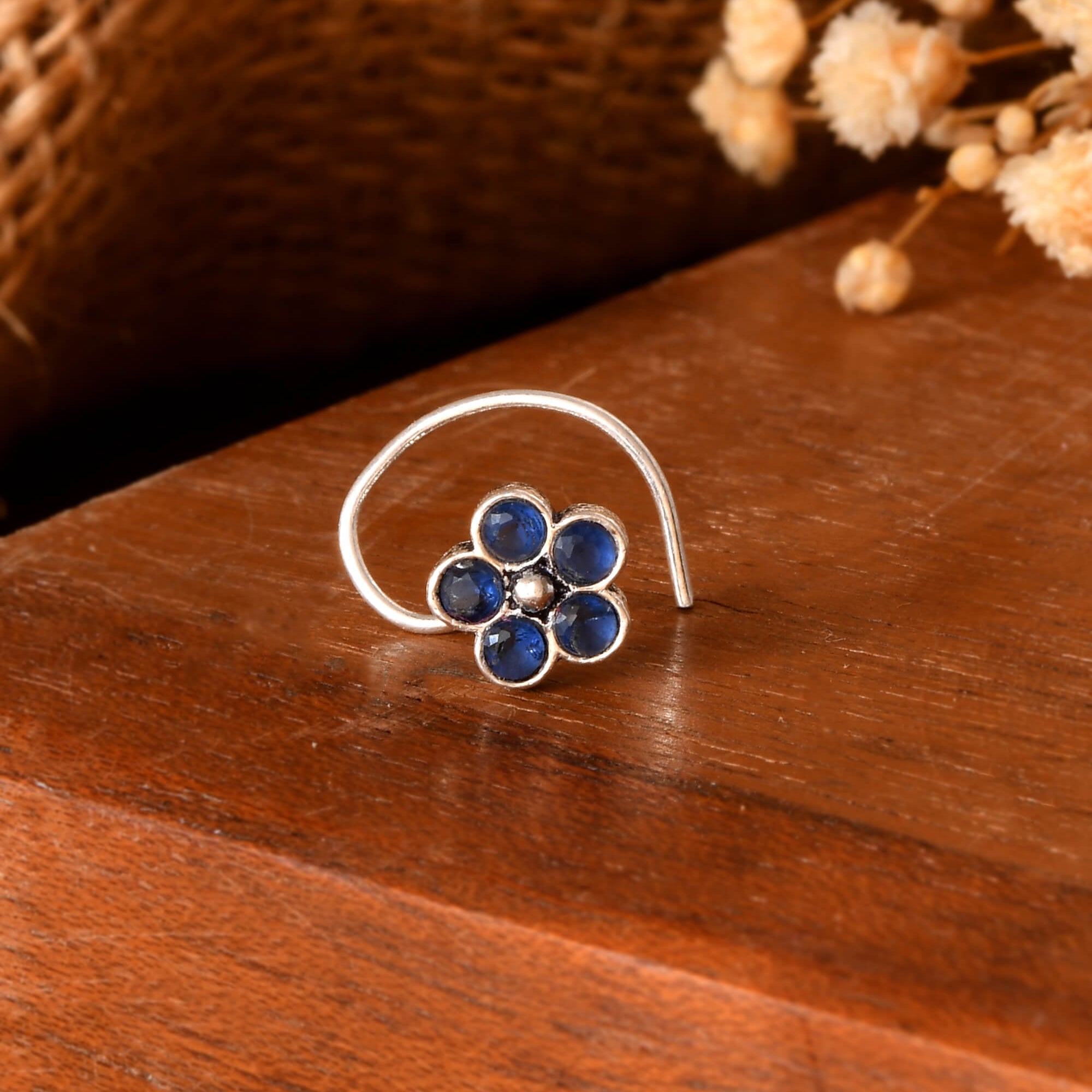 Neel Silver Nath - 925 Silver Jewellery Meera Jaipur