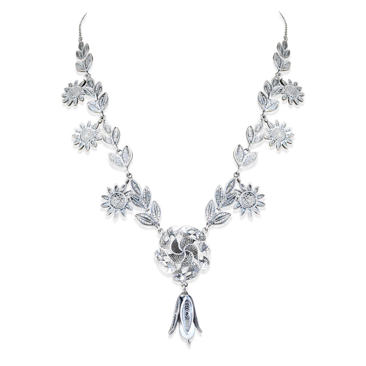 Sheel Necklace - 925 Silver Jewellery Meera Jaipur