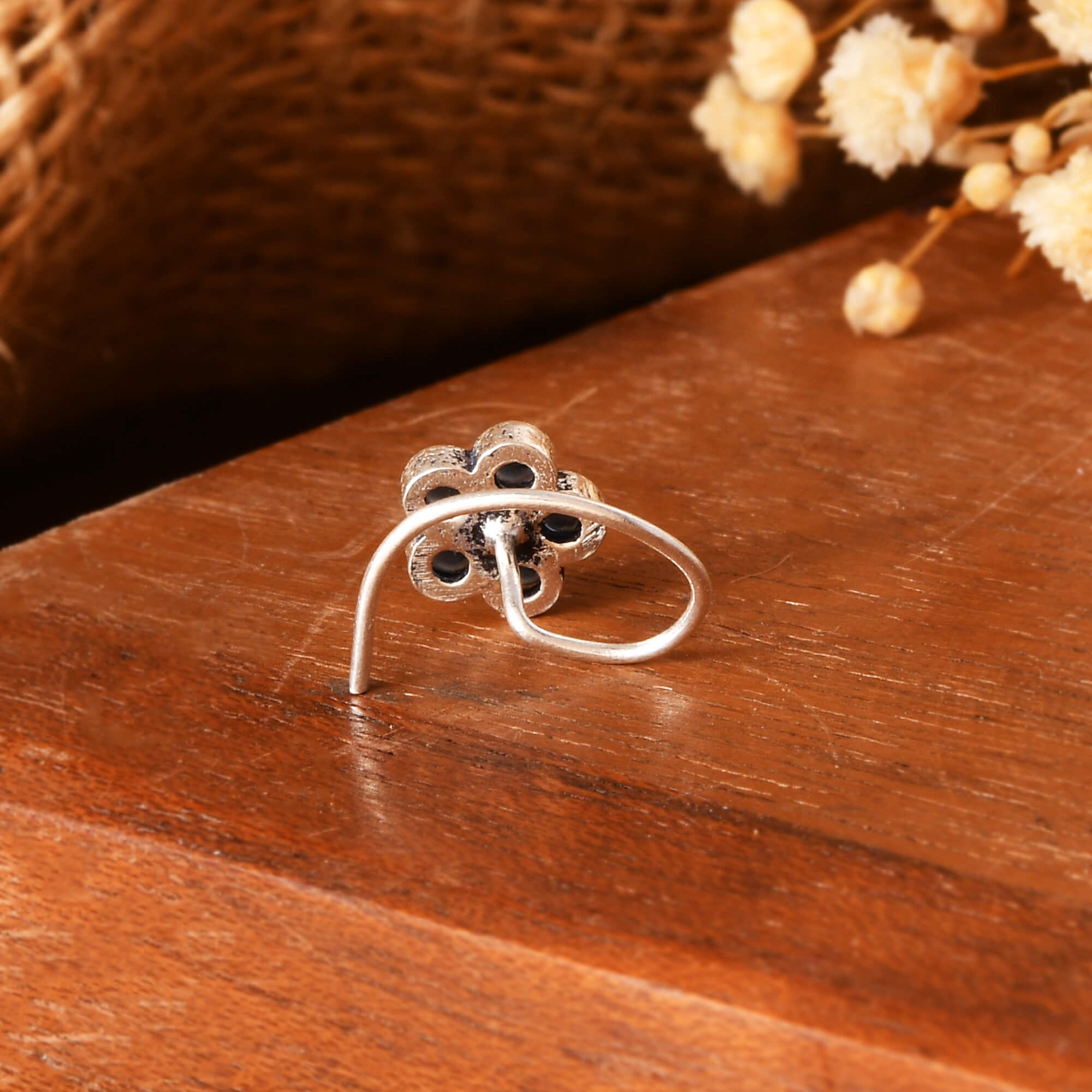 Neel Silver Nath - 925 Silver Jewellery Meera Jaipur