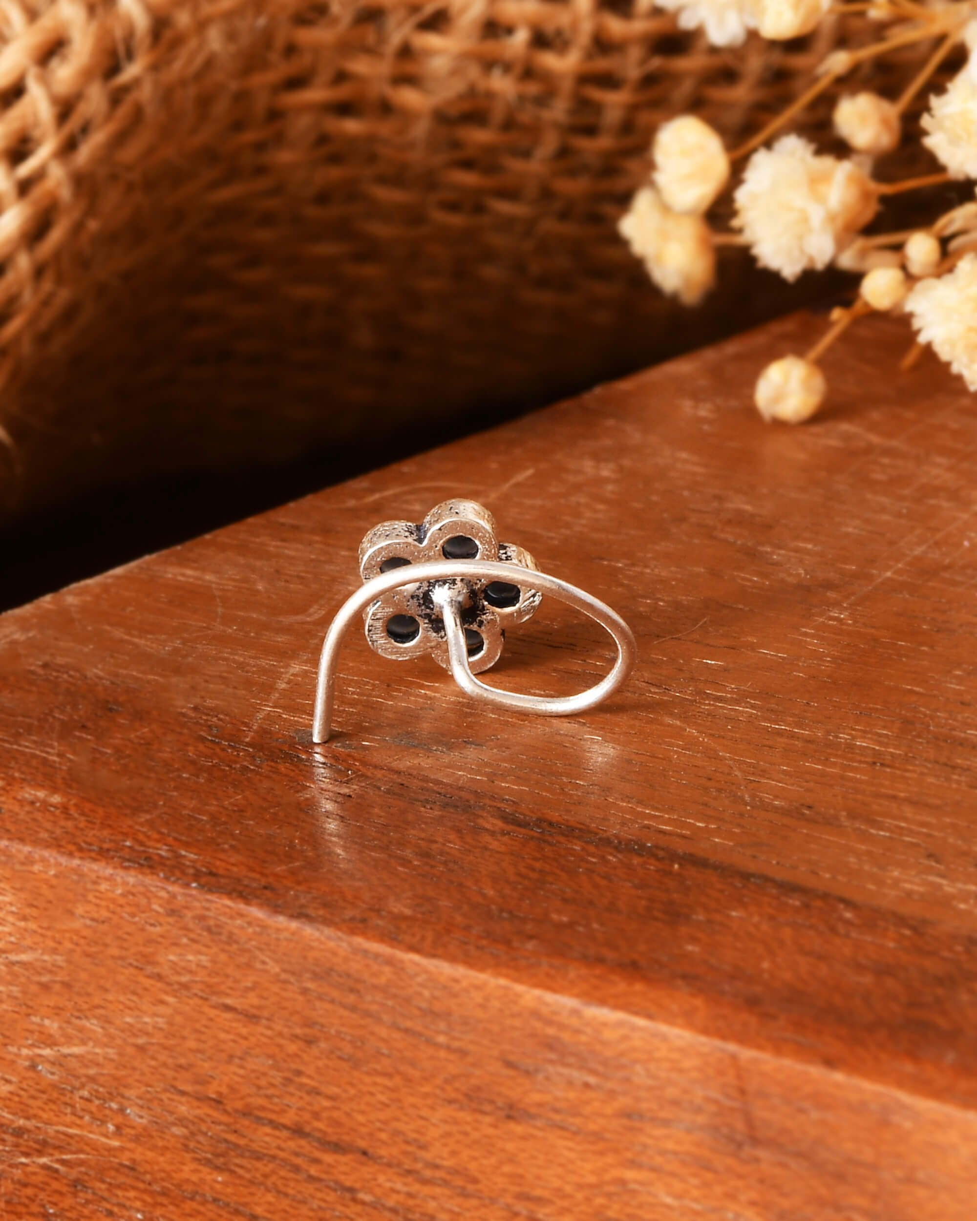Neel Silver Nath - 925 Silver Jewellery Meera Jaipur