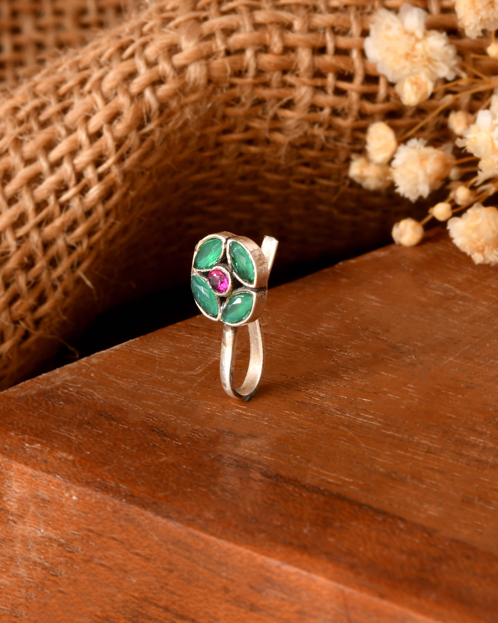 Harit Silver Nath - 925 Silver Jewellery Meera Jaipur