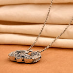 Raj Mayur Necklace - 925 Silver Jewellery Meera Jaipur