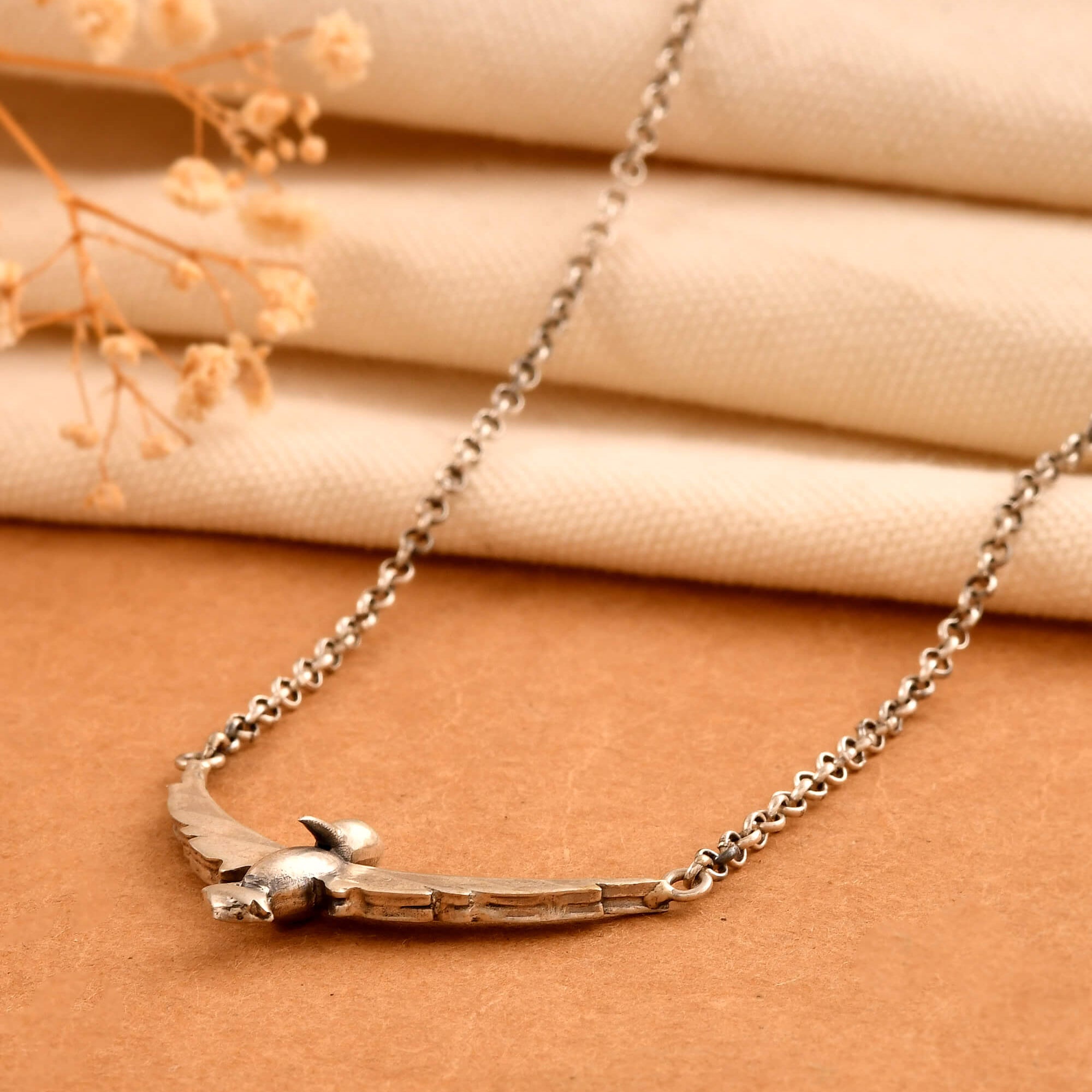 Wings Pendant - 925 Silver Jewellery Meera Jaipur