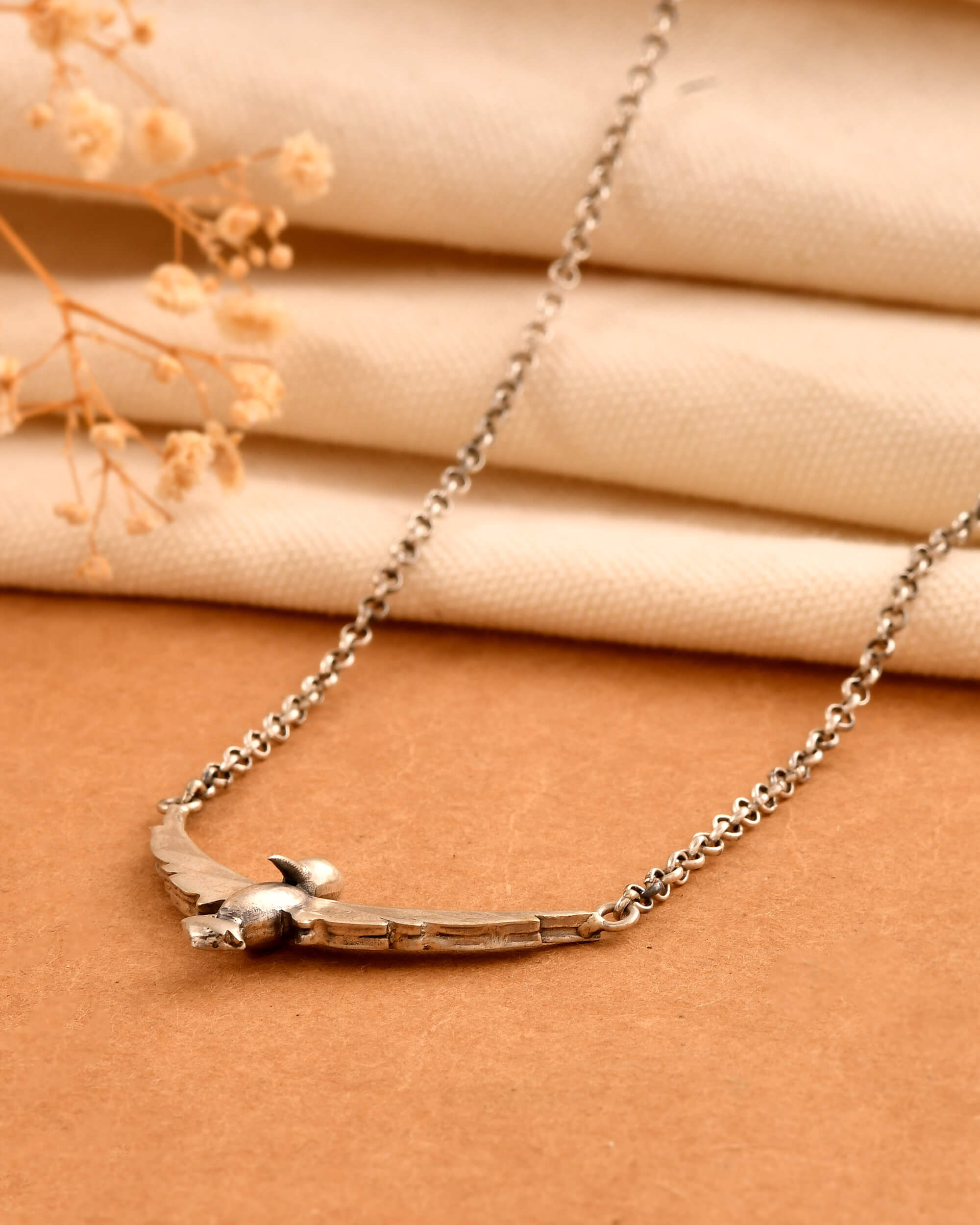 Wings Pendant - 925 Silver Jewellery Meera Jaipur
