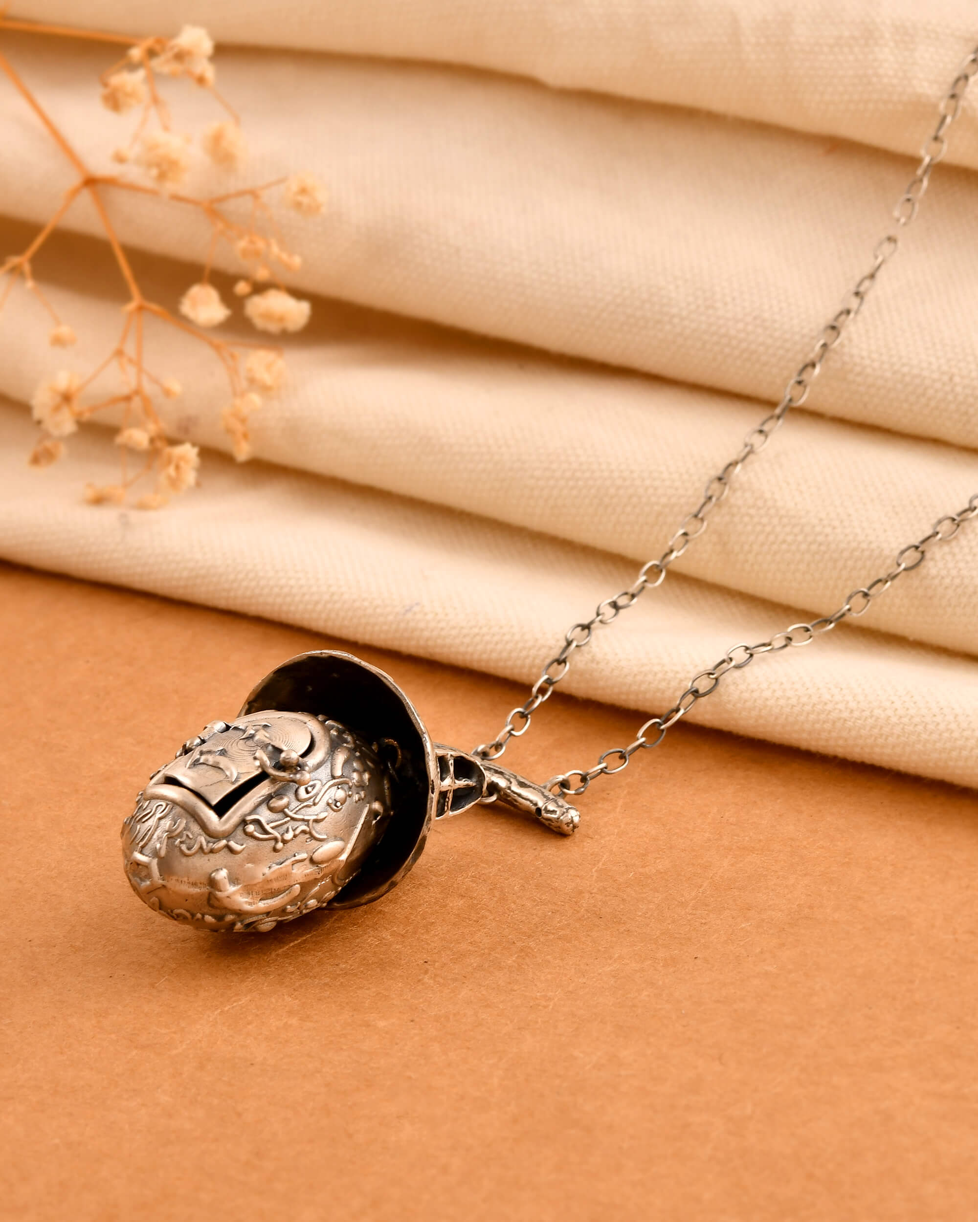 Tale Pendant - 925 Silver Jewellery Meera Jaipur