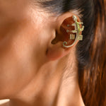 Liz Silver ear cuff - 925 Silver Jewellery Meera Jaipur