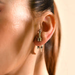 Daina Silver earrings studs - 925 Silver Jewellery Meera Jaipur