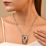 Cave Pendant - 925 Silver Jewellery Meera Jaipur