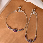 Ishika Silver Anklet - 925 Silver Jewellery Meera Jaipur