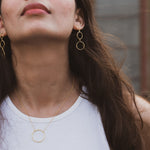 Ring Necklace - 925 Silver Jewellery Meera Jaipur
