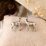 Hiran Silver Earrings - 925 Silver Jewellery Meera Jaipur