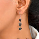 Butterfly Silver Earrings