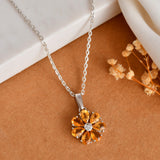 Golden Bloom Pendant