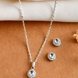 Sky Halo Silver Set