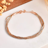 Multi-Strand Harmony Silver Bracelet