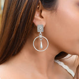 Sanjh Silver earring