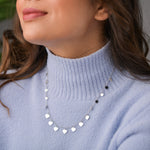 Heart Charm Necklace - 925 Silver Jewellery Meera Jaipur