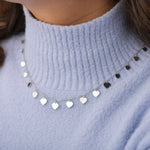Heart Charm Necklace - 925 Silver Jewellery Meera Jaipur