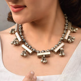 Sangita Silver Necklace