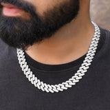 Mens sterling silver cuban chain