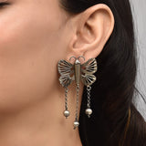 Titli Silver Earrings