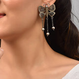 Titli Silver Earrings