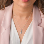 Leaf Necklace - 925 Silver Jewellery Meera Jaipur