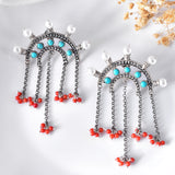 Turquoise Silver earrings