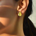 Matt silver studs - 925 Silver Jewellery Meera Jaipur
