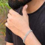 Braided Silver Bracelet