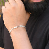 Mystic Italian Silver Bracelet