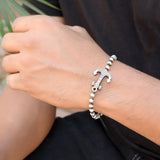 Anchor Italian silver bracelet