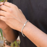 Arctic Italian Silver Bracelet