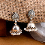 Pariza silver earrings - 925 Silver Jewellery Meera Jaipur