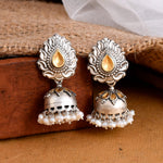 Shubha silver earrings - 925 Silver Jewellery Meera Jaipur