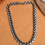 Ganga Silver Necklace - 925 Silver Jewellery Meera Jaipur