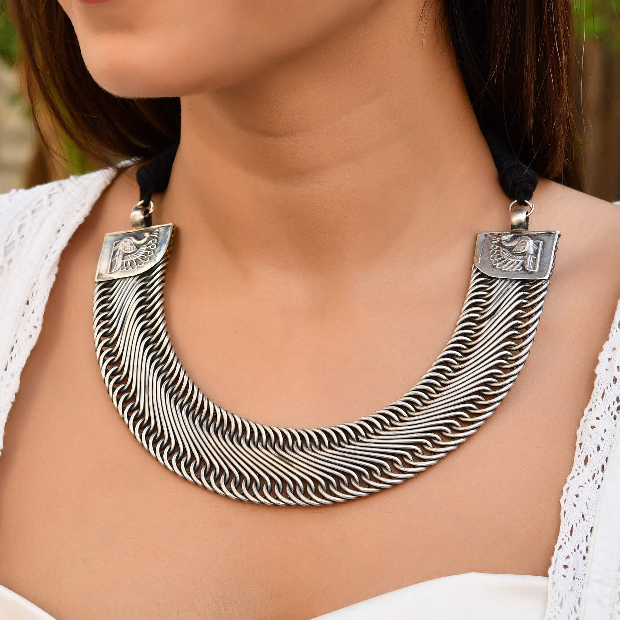 Vamika Silver Statement - 925 Silver Jewellery Meera Jaipur