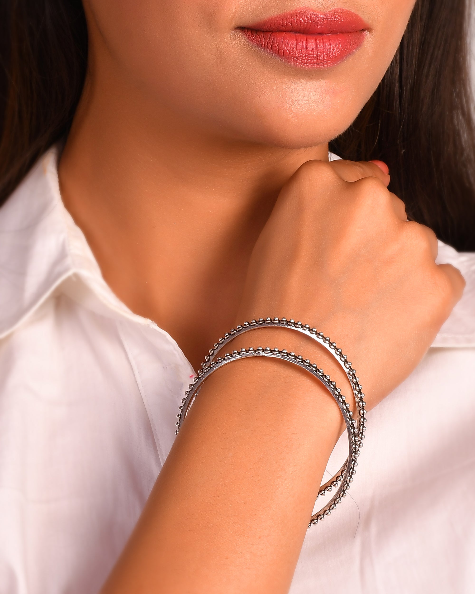 Kalki bangles - 925 Silver Jewellery Meera Jaipur