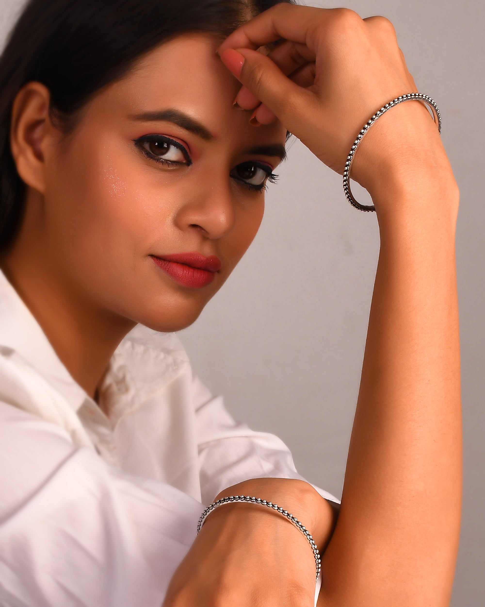 Kalki bangles - 925 Silver Jewellery Meera Jaipur