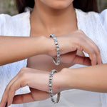 Kajal Silver Bangle - 925 Silver Jewellery Meera Jaipur