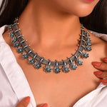 Mogra Necklace - 925 Silver Jewellery Meera Jaipur