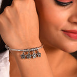 Vatika Bangle - 925 Silver Jewellery Meera Jaipur