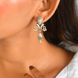 Matsya Silver Earrings