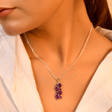 Amethyst Cascade Pendant